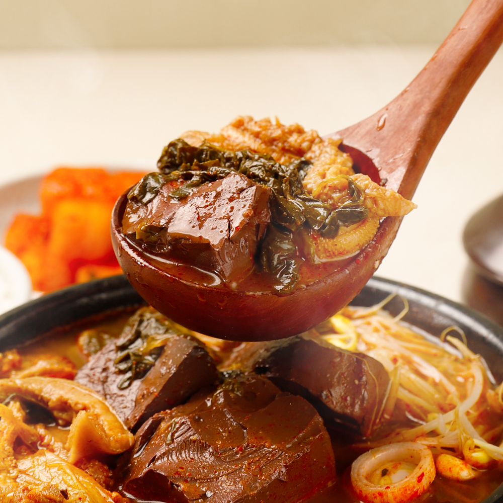 참도깨비 가야식 선지 해장국 630g 5봉 - 상세 이미지 2