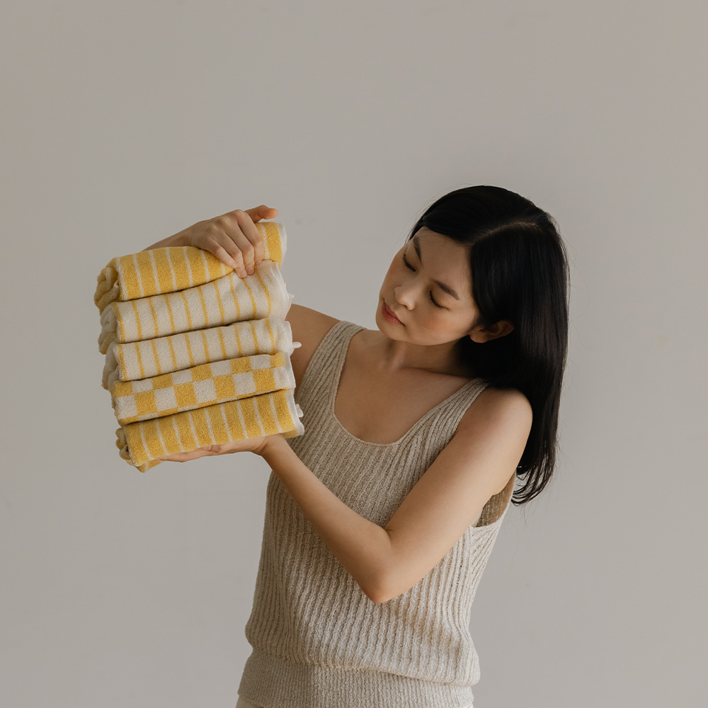 [디어리얼] 버터수건 4P(선물포장) 첨단향균기능원사 - 상세 이미지 2