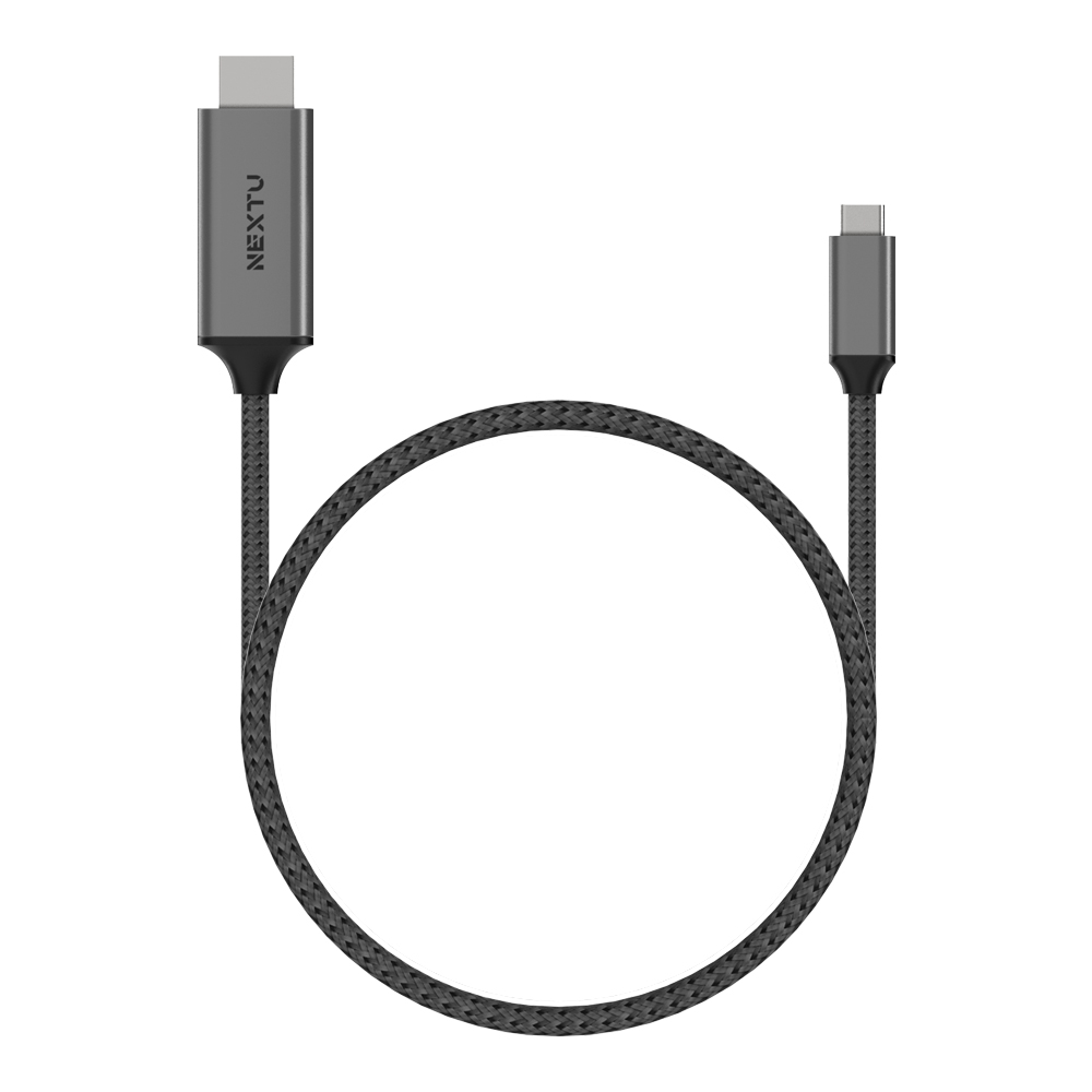 USB C to HDMI 디스플레이 케이블 2M 모니터 핸드폰 PC 노트북 듀얼 설정 - 상세 이미지 2