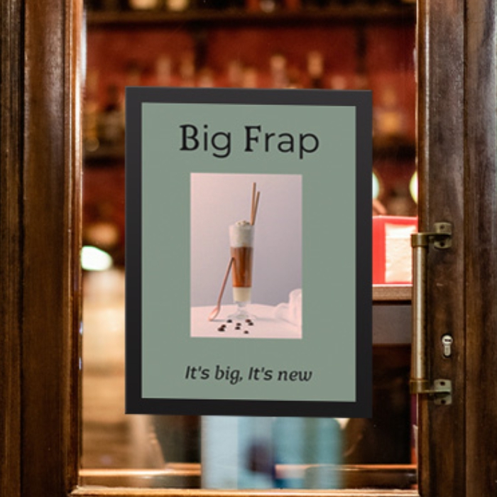 붙이는액자 자석프레임 A4 상장액자