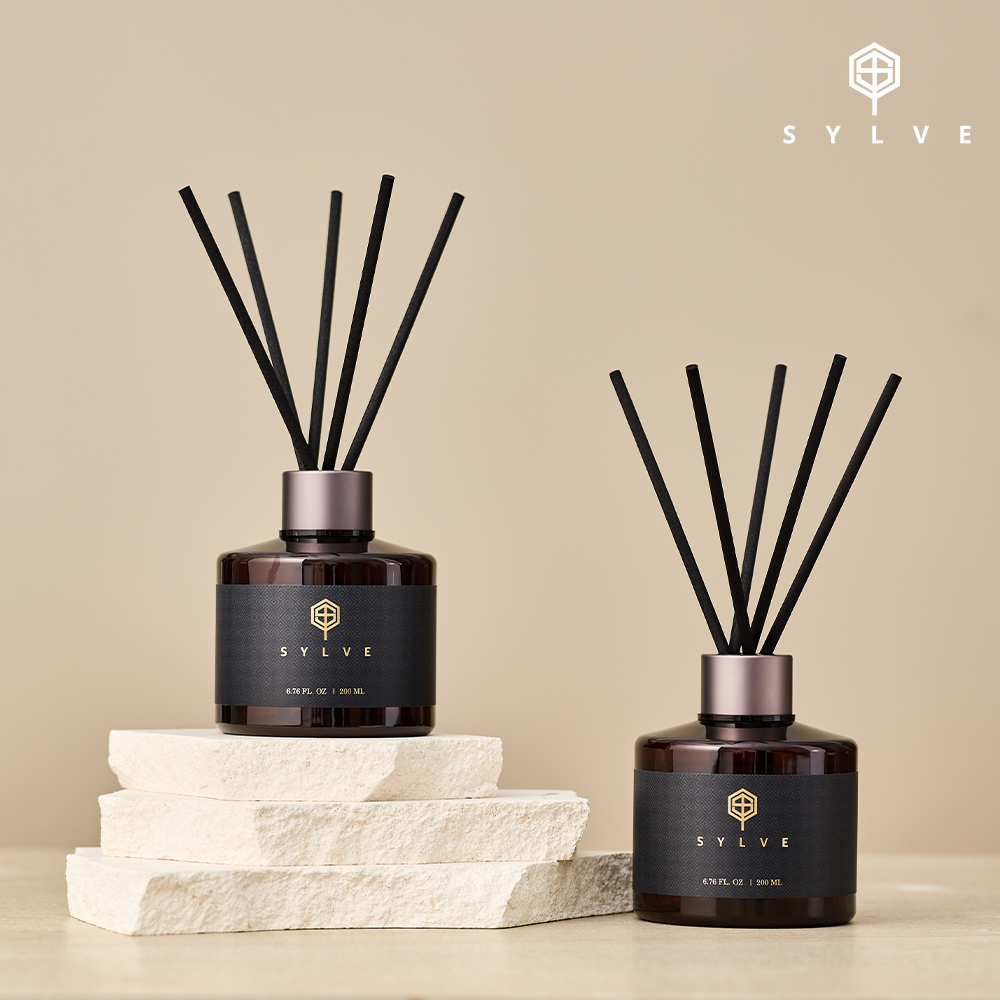 1+1 실브 실내 방향제 디퓨저 200ml 선물세트 2개입 프리미엄 명품 발향좋은 백화점 호텔 디퓨져 비온뒤가든