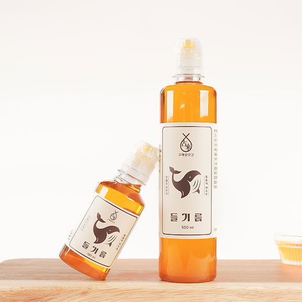 해외여행 캠핑에 편리한 마개 사용으로 흐르지 않는 저온 압착 생들기름 180ml, 1개 - 상세 이미지 3