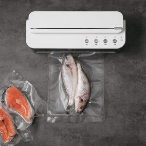 위즈웰 가정용 진공포장기 버튼식 실링기 비닐 팩 고기 압축기 WH6030 개봉기 | 실사용 후기 - 상품 이미지 3