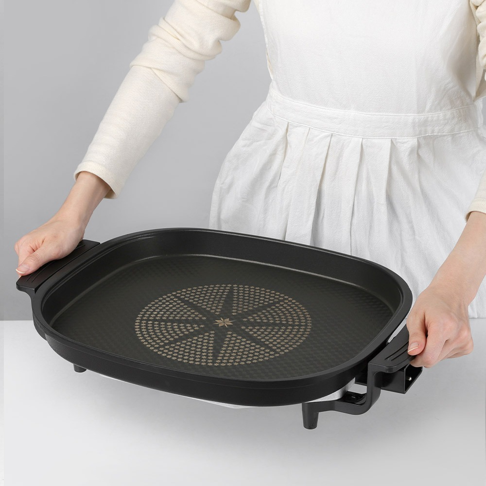 전기 후라이팬 대형 전부치는그릴 부침개 고기 생선 구이 불판 찌짐 지짐이 명절 제수 제사