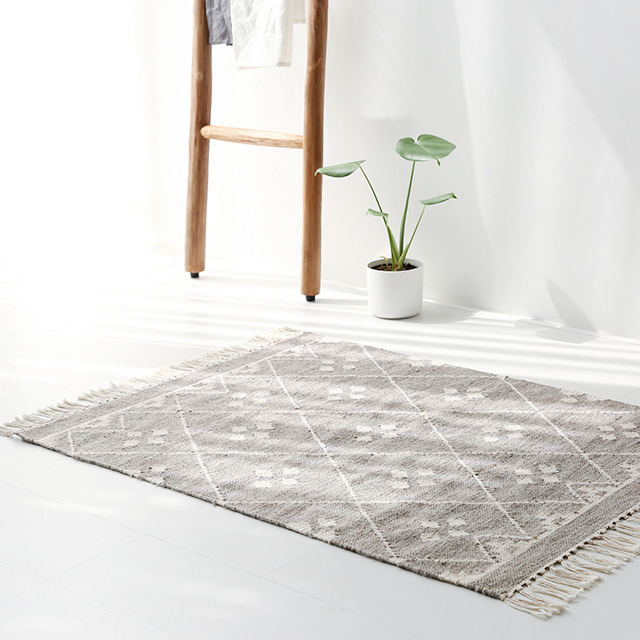 침대밑 러그 사계절 먼지없는 북유럽 러그매트 MALONEY