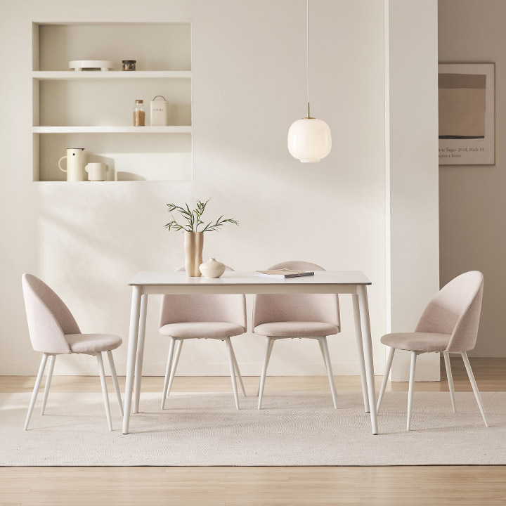 삼익가구 루티스 포세린 세라믹 1200 식탁 세트(의자4)