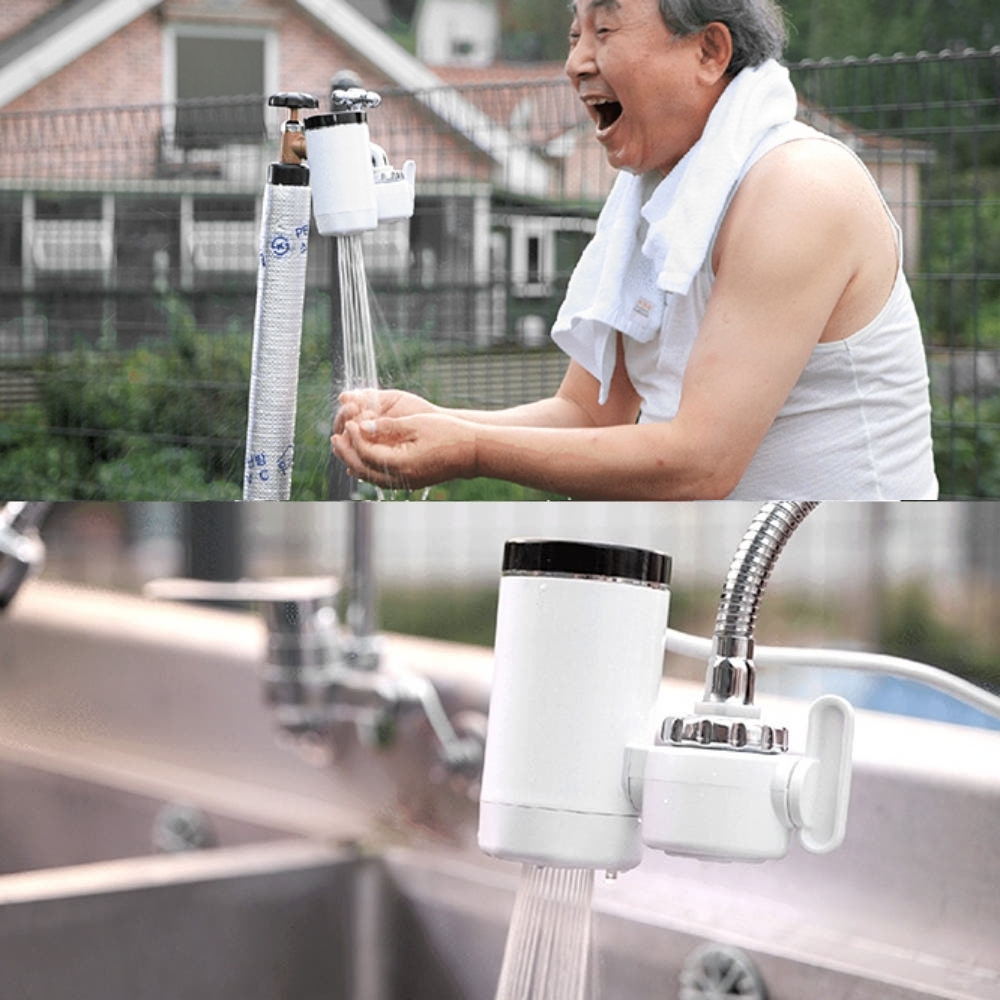 전기순간온수기 따수와 가정용 사무실 온열 수도꼭지 싱크대 세면대 따뜻한 전기온수기