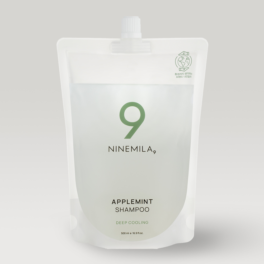 나인밀라 맥주효모/레드콜라겐/애플민트 리필파우치(택1) 레몬향, 500ml, 1개