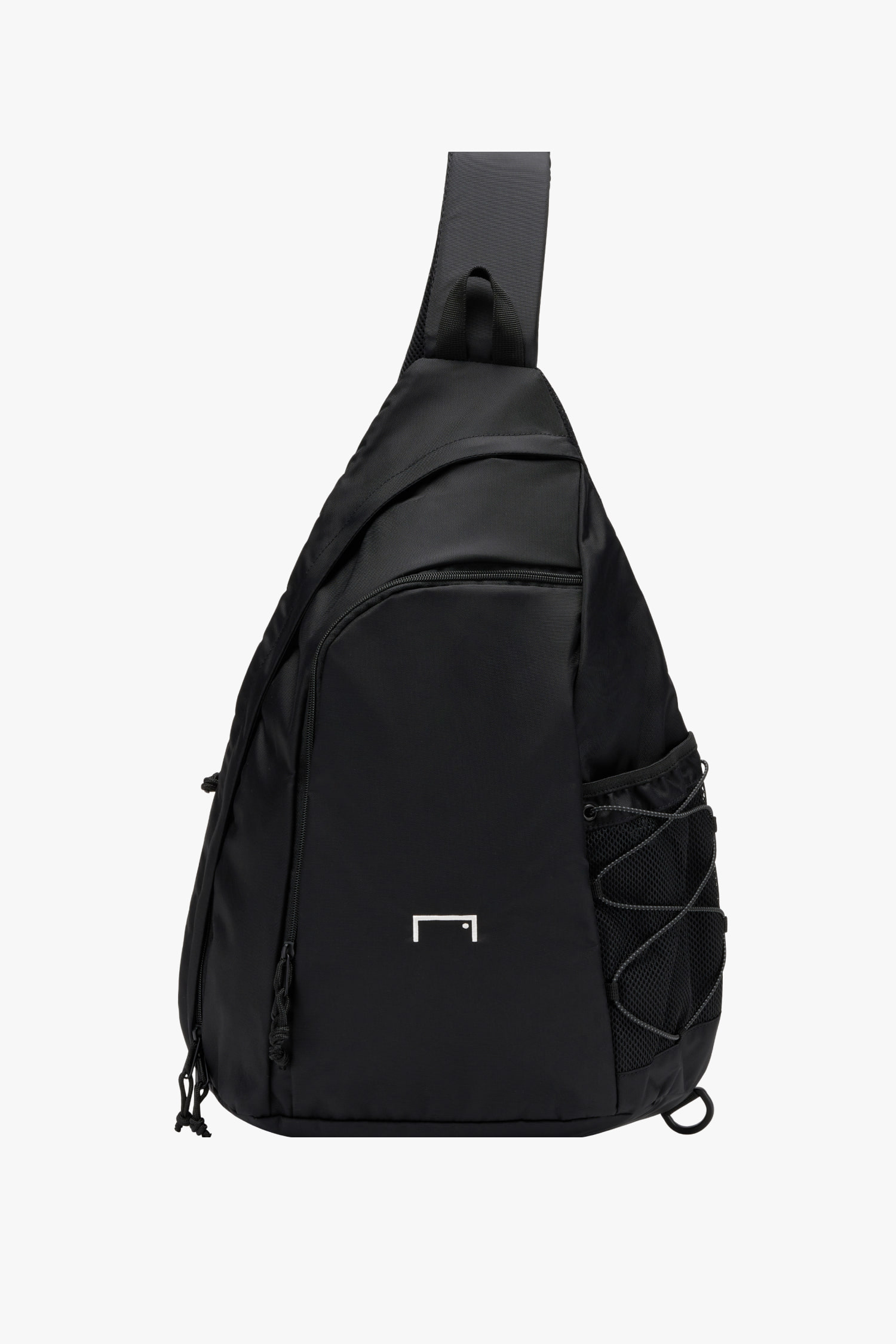 NYLON LARGE SLING BAG-BLACK - 상세 이미지 2