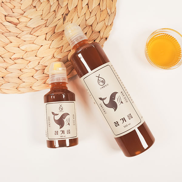 해외여행 캠핑에 편리한 마개 사용으로 흐르지 않는 저온 압착 참기름 180ml, 1개 - 상세 이미지 5