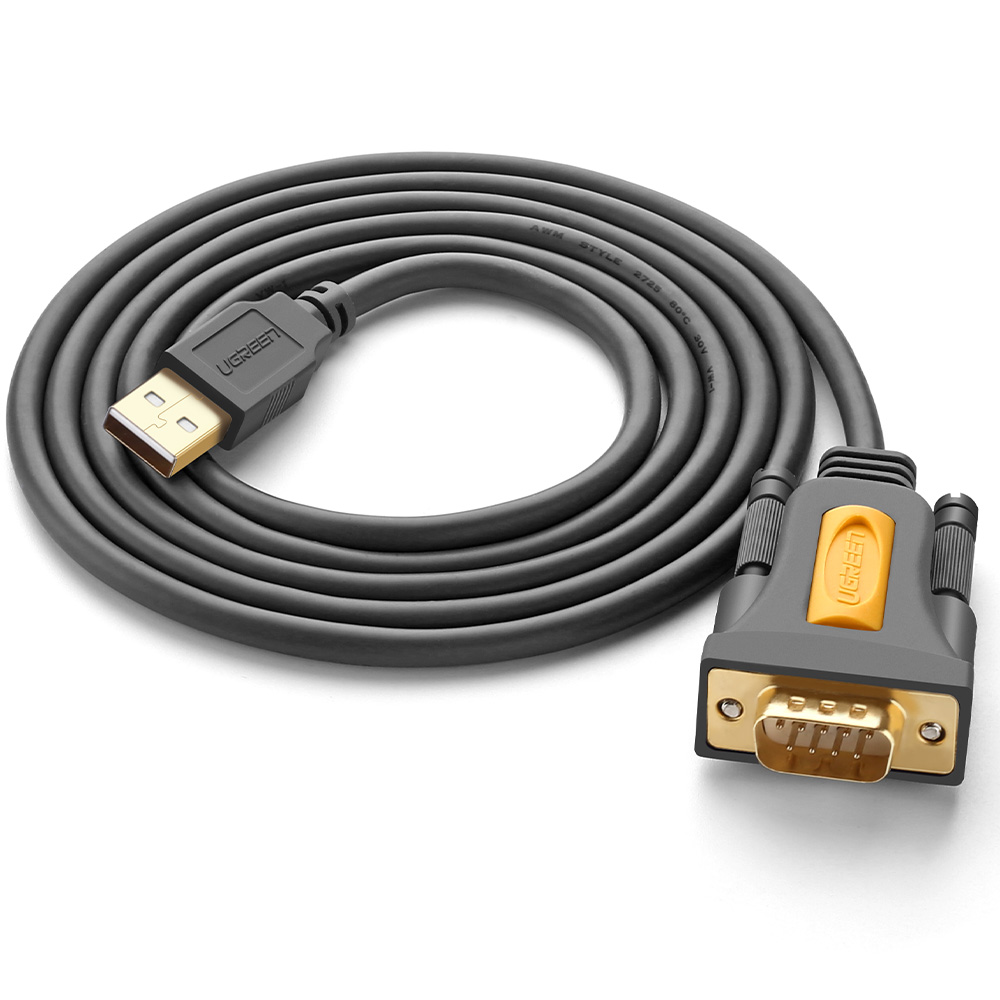 유그린 USB2.0 to RS232 시리얼 변환 컨버터 케이블 CR104 - 상세 이미지 3