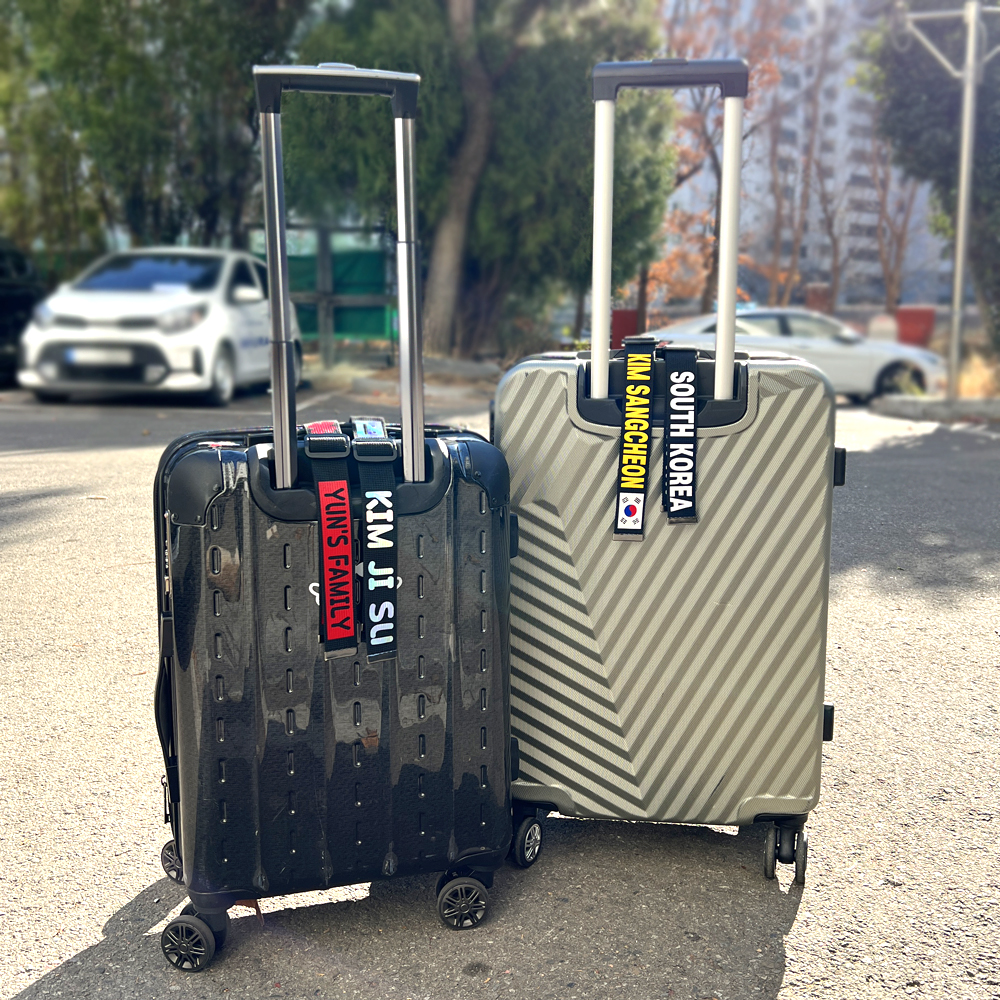 캐리어 네임택 골프네임택 보스턴백 러기지택 여행가방 이름표 제작 이미지 8
