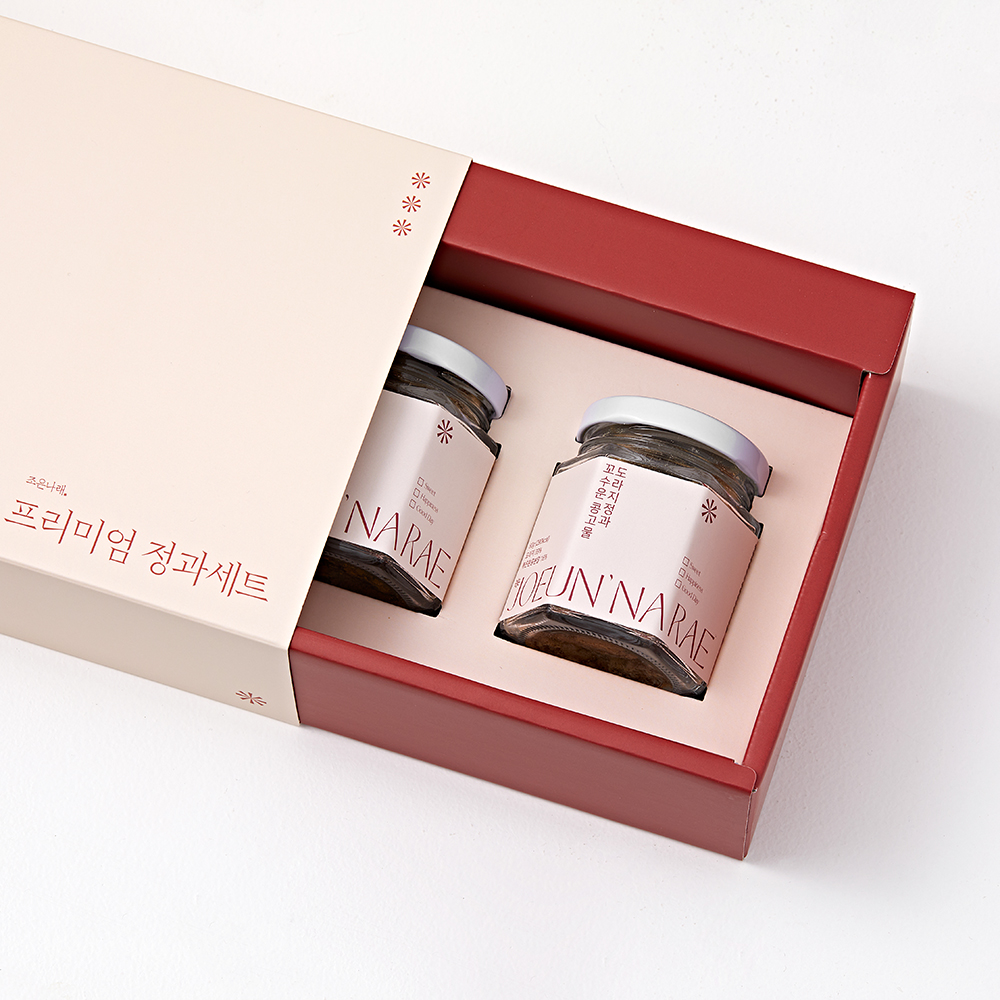 [호두+도라지]조은나래 정과세트 320 꼬수운 도라지정과 호두정과 답례품 결혼식 추석선물 - 상세 이미지 2