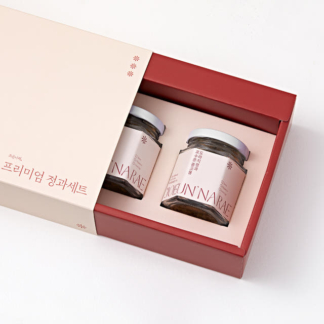 [호두+도라지]조은나래 정과세트 320 꼬수운 도라지정과 호두정과 답례품 결혼식 추석선물
