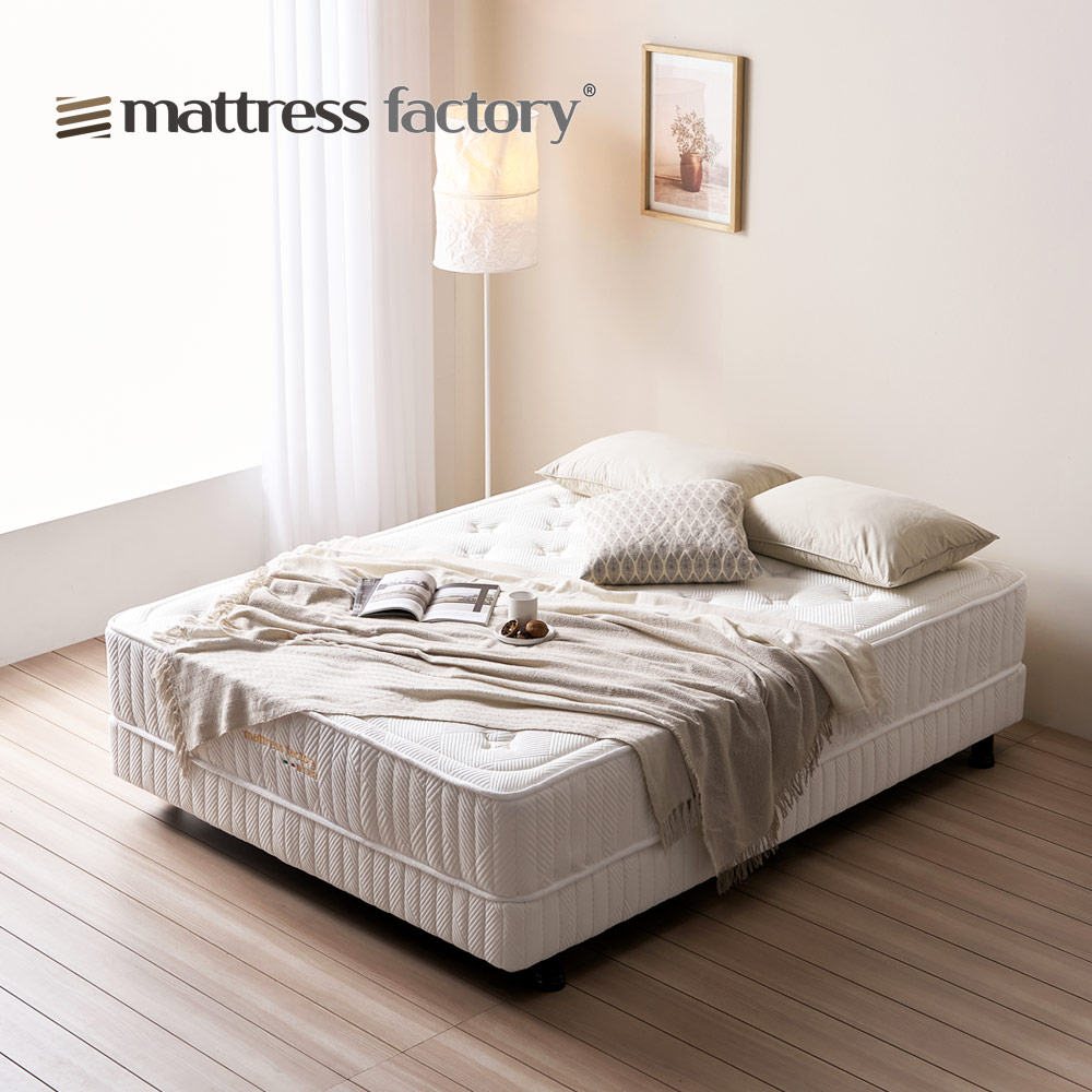 공장이 직접 판매 매트리스 화이트 허리에 좋은 숙면 침대 실버 미디엄하드 S(싱글)