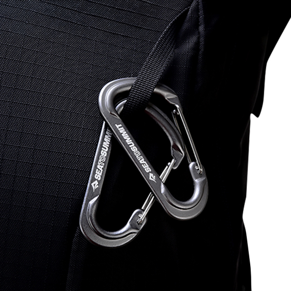 씨투써밋 라지 카라비너 2개 세트 캠핑 경량 백패킹 키링 고리