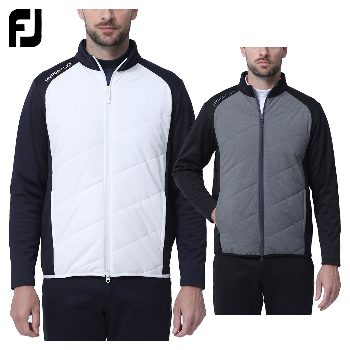풋조이 FOOTJOY 남성 기모집업 자켓 방수 아우터 골프웨어 FJ-F23-O05 2컬러 - 상품 이미지
