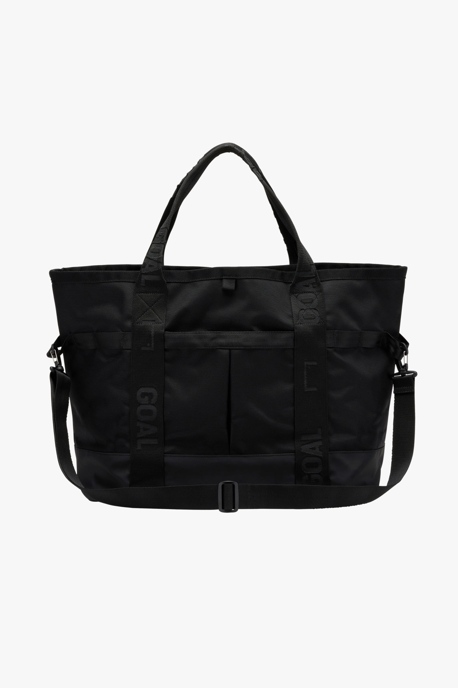 NYLON EXTRA LARGE TOTE BAG-BLACK - 상세 이미지 2