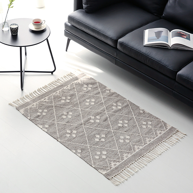 침대밑 러그 사계절 먼지없는 북유럽 러그매트 MALONEY