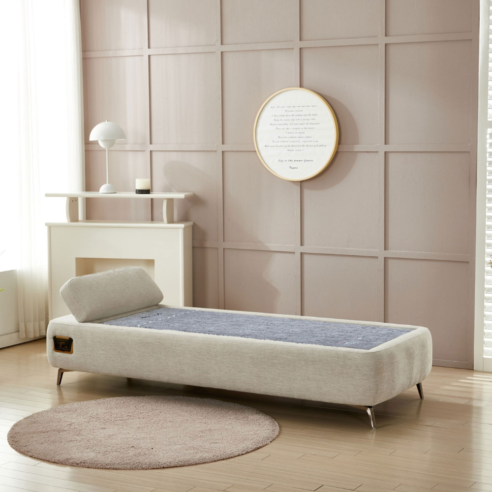 킹마담 밀로 돌침대싱글 1인용 온열 돌침대쇼파