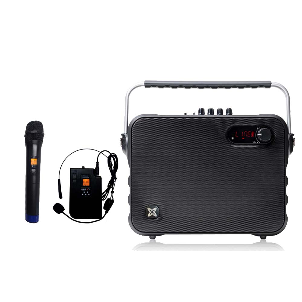 세텍 EV-9800S 충전식 스피커 200W 블루투스 앰프 무선 마이크 강의 행사 - 상세 이미지 2