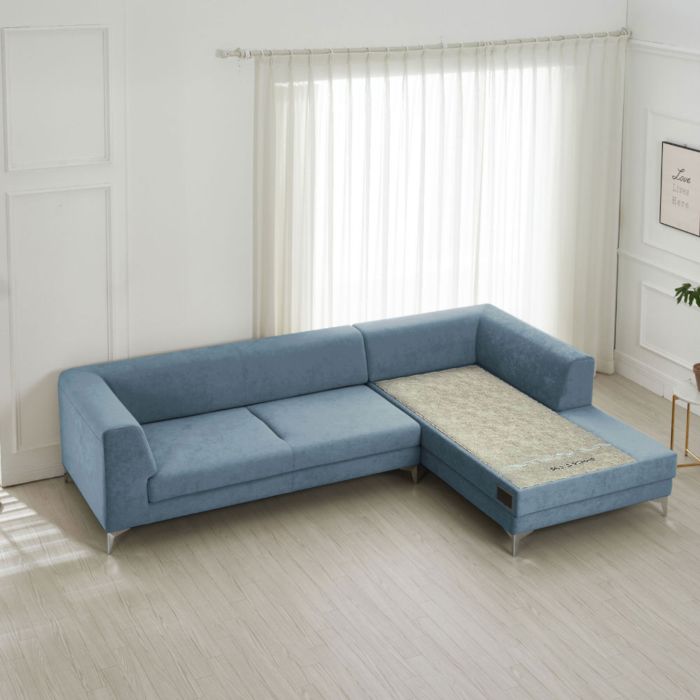 브리즈스톤 킹마담건강침대 노아 돌소파 BSPR6BZNA 6인용 카우치 돌쇼파