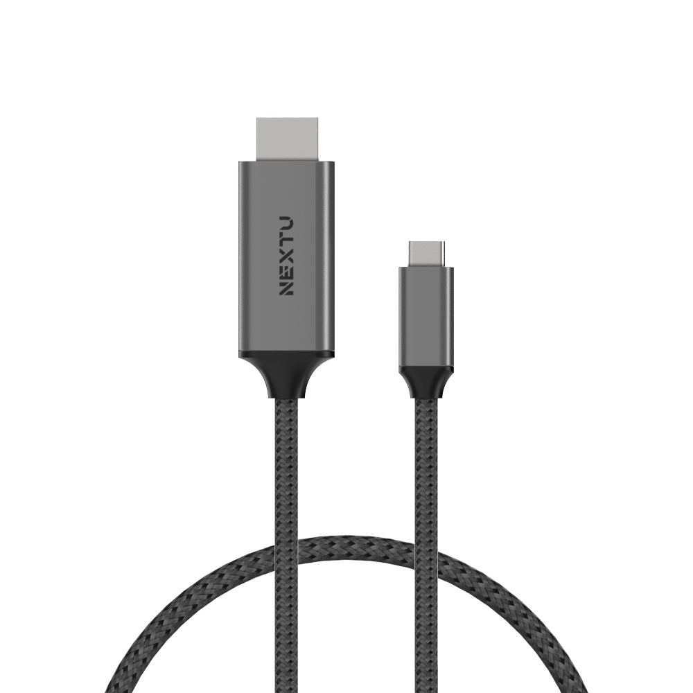 USB C to HDMI 디스플레이 케이블 2M 모니터 핸드폰 PC 노트북 듀얼 설정