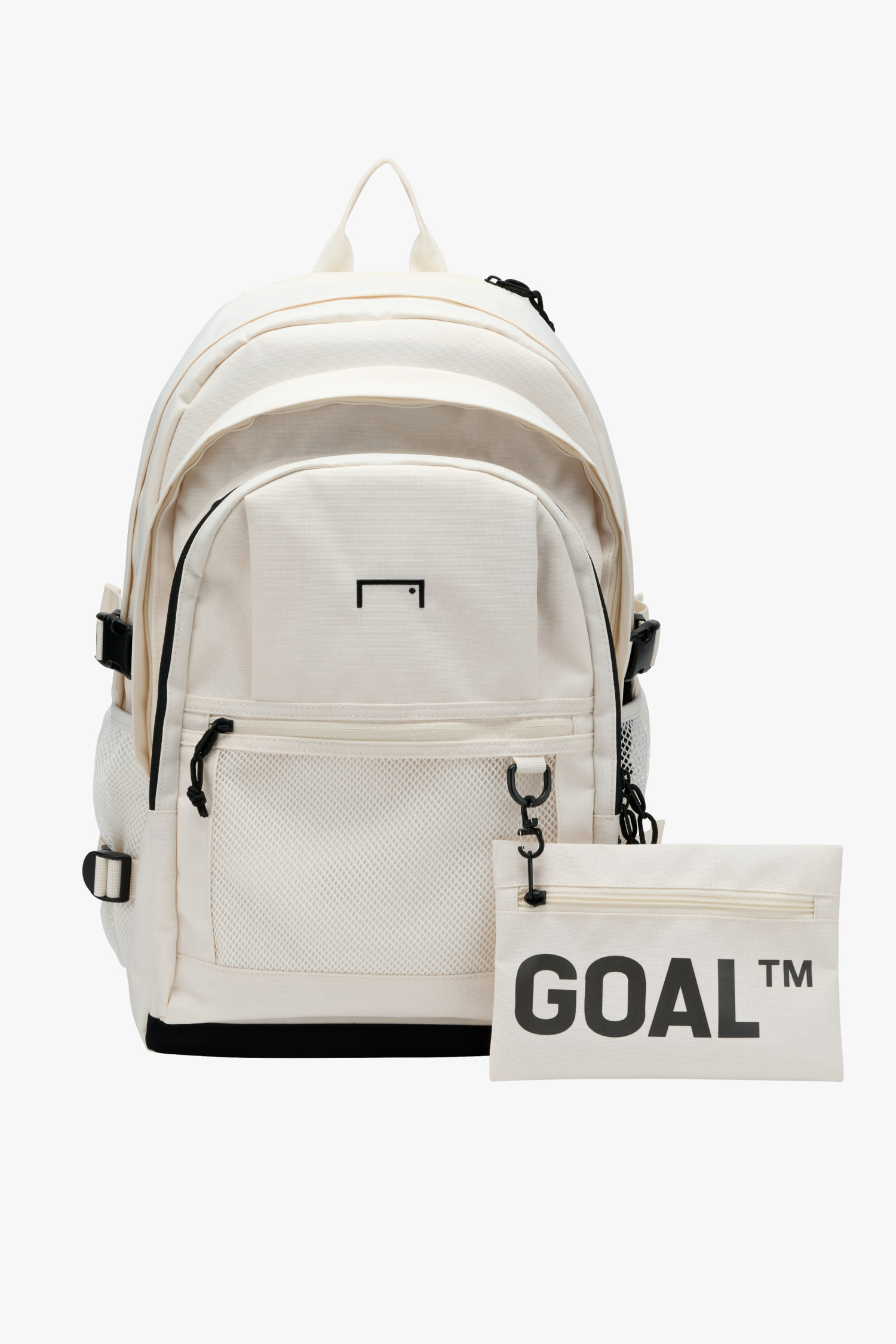 ESSENTIAL GOAL UTILITY BACKPACK-OFF WHITE - 상세 이미지 2