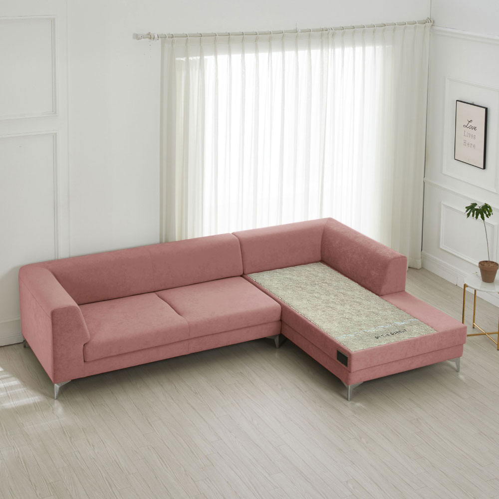 브리즈스톤 킹마담건강침대 노아 돌소파 BSPR6BZNA 6인용 카우치 돌쇼파