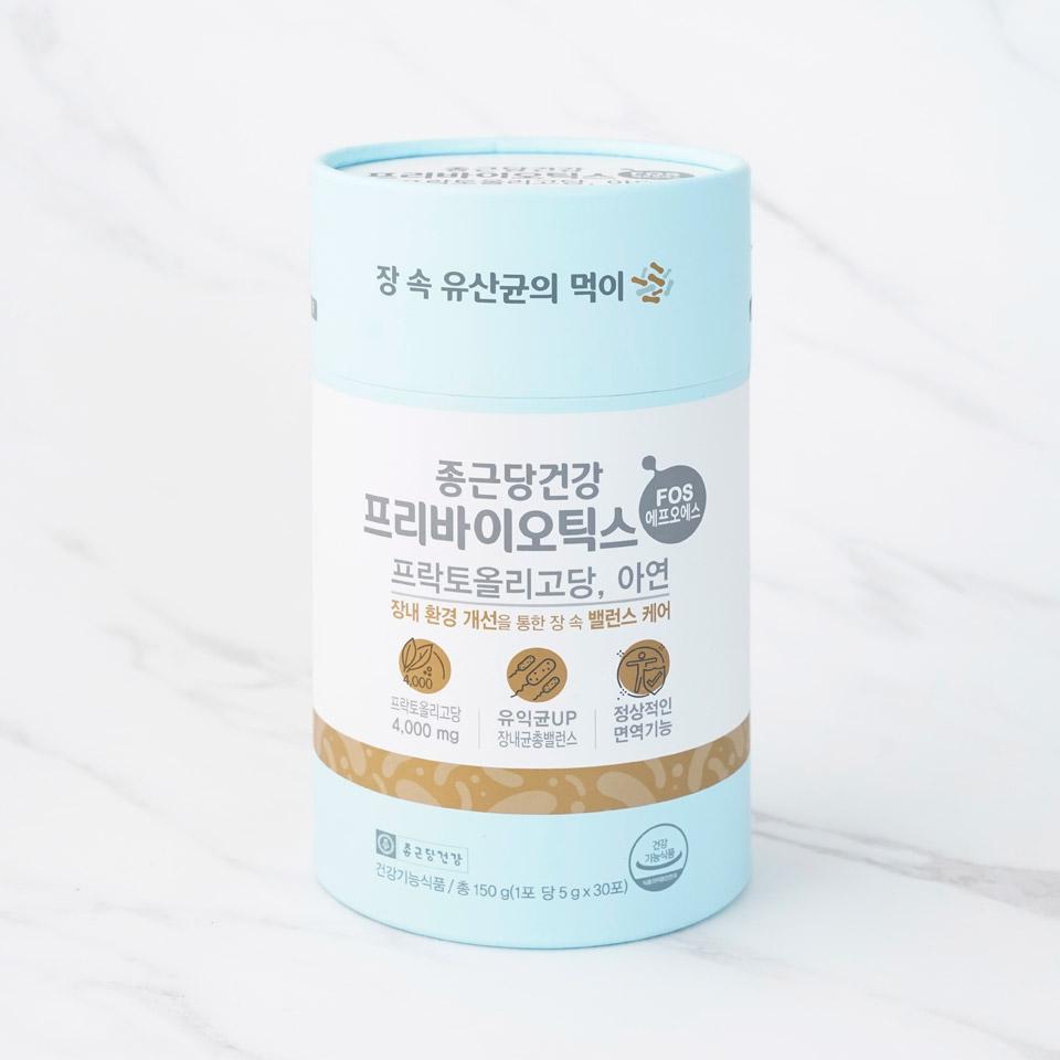 메가마트 종근당건강 프리바이오틱스 에프오에스 5gx30포(30일분)