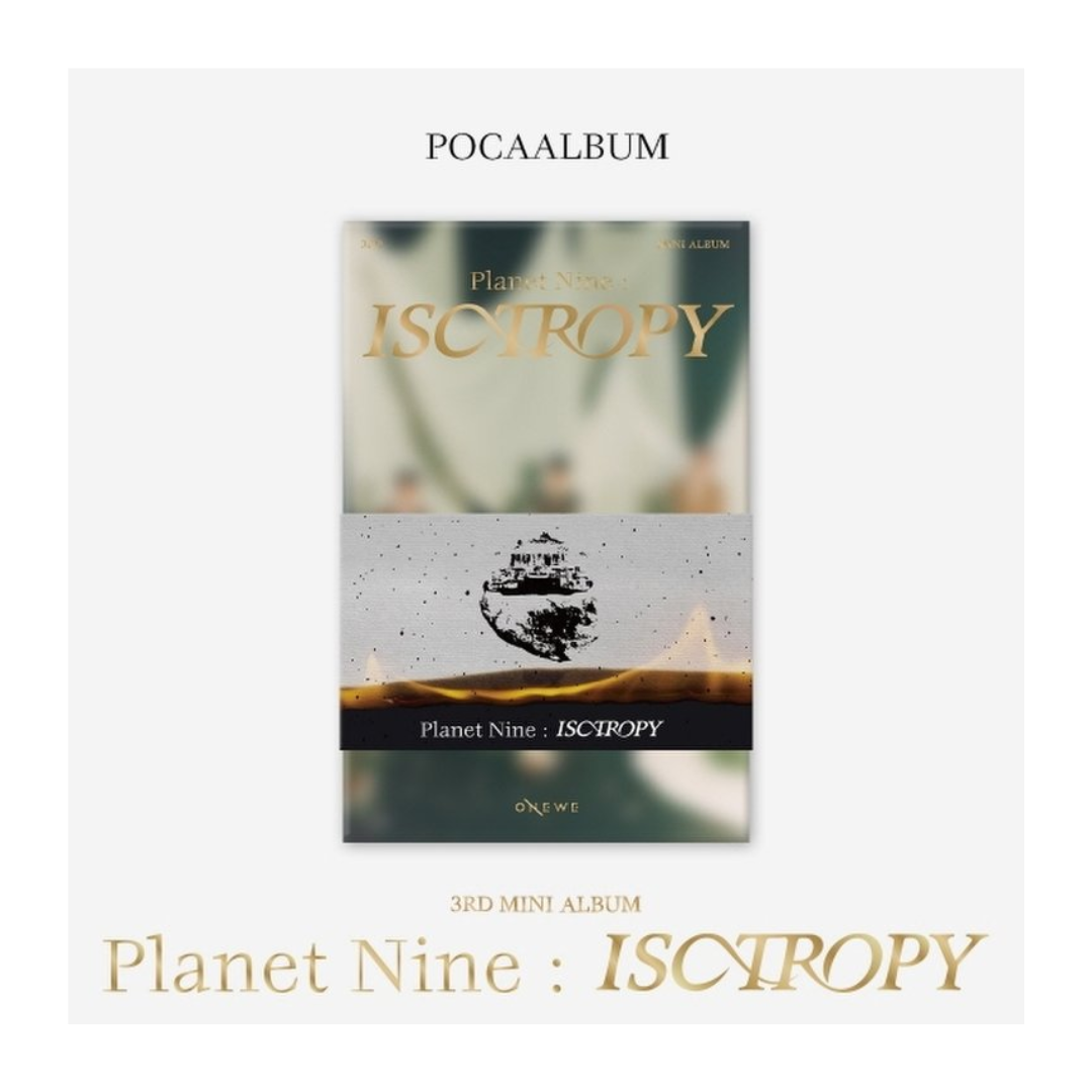원위(ONEWE) 3RD MINI ALBUM [Planet Nine : ISOTROPY] (POCAALBUM) - 상품 이미지