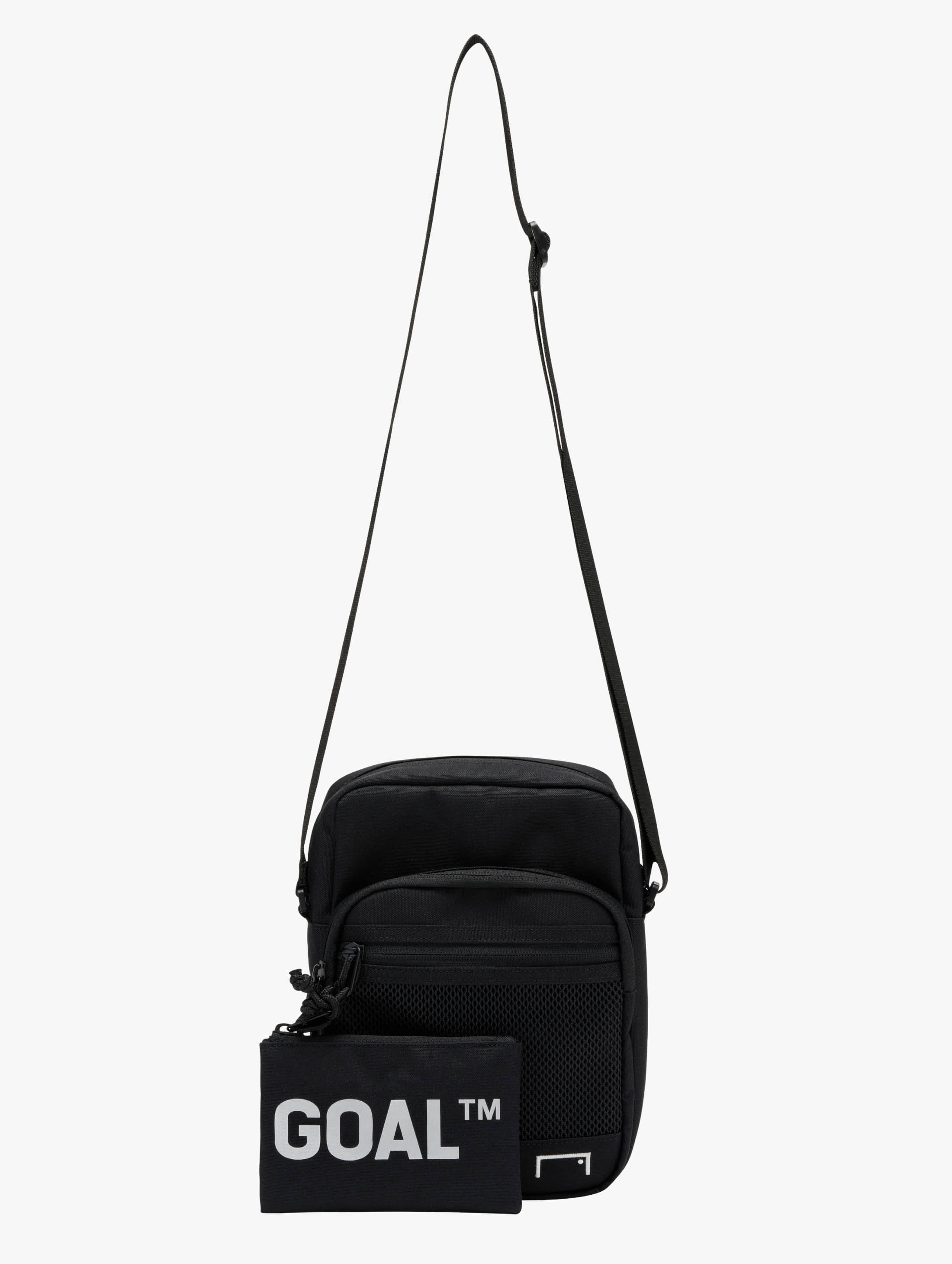 ESSENTIAL GOAL MINI CROSS BAG-BLACK - 상품 이미지