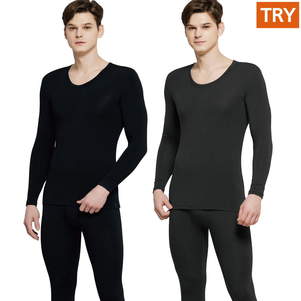 트라이 남자내복 발열내의 기모 겨울 보온 남성 내의세트 쌍방울 히트텍 상세 이미지 6
