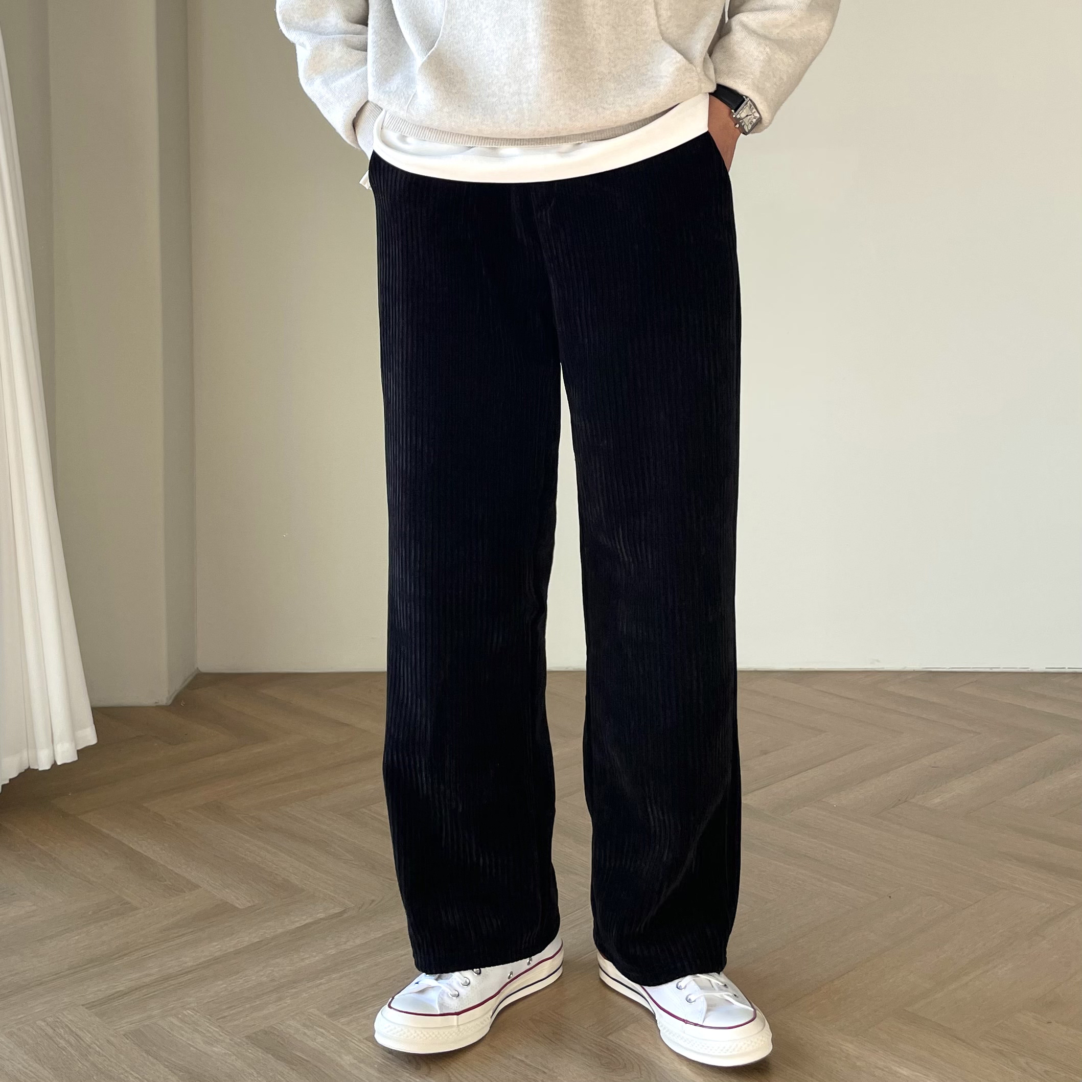 남자코듀로이팬츠 남자골덴바지 - 상세 이미지 4