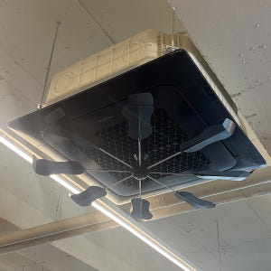 대한민국 제조 올트팬프로 블랙 천장형 에어컨바람막이 시스템 에어컨 바람개... 개봉기 | 실사용 후기 - 상품 이미지 4