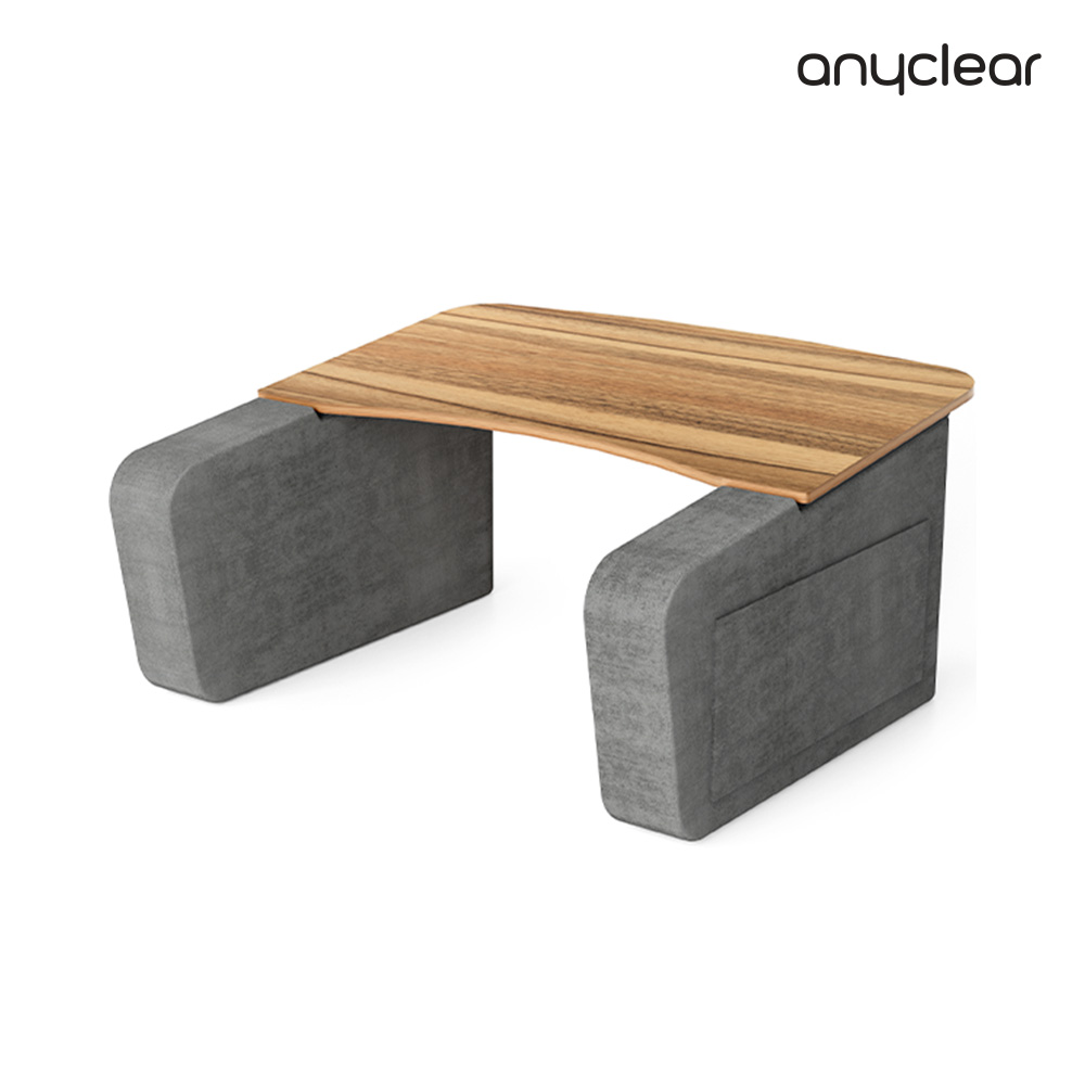 애니클리어 다용도 좌식 노트북 거치대 간이 테이블 베드트레이 사이드 쿠션 데스크 CD-2