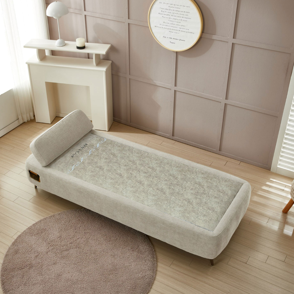 킹마담 밀로 돌침대싱글 1인용 온열 돌침대쇼파