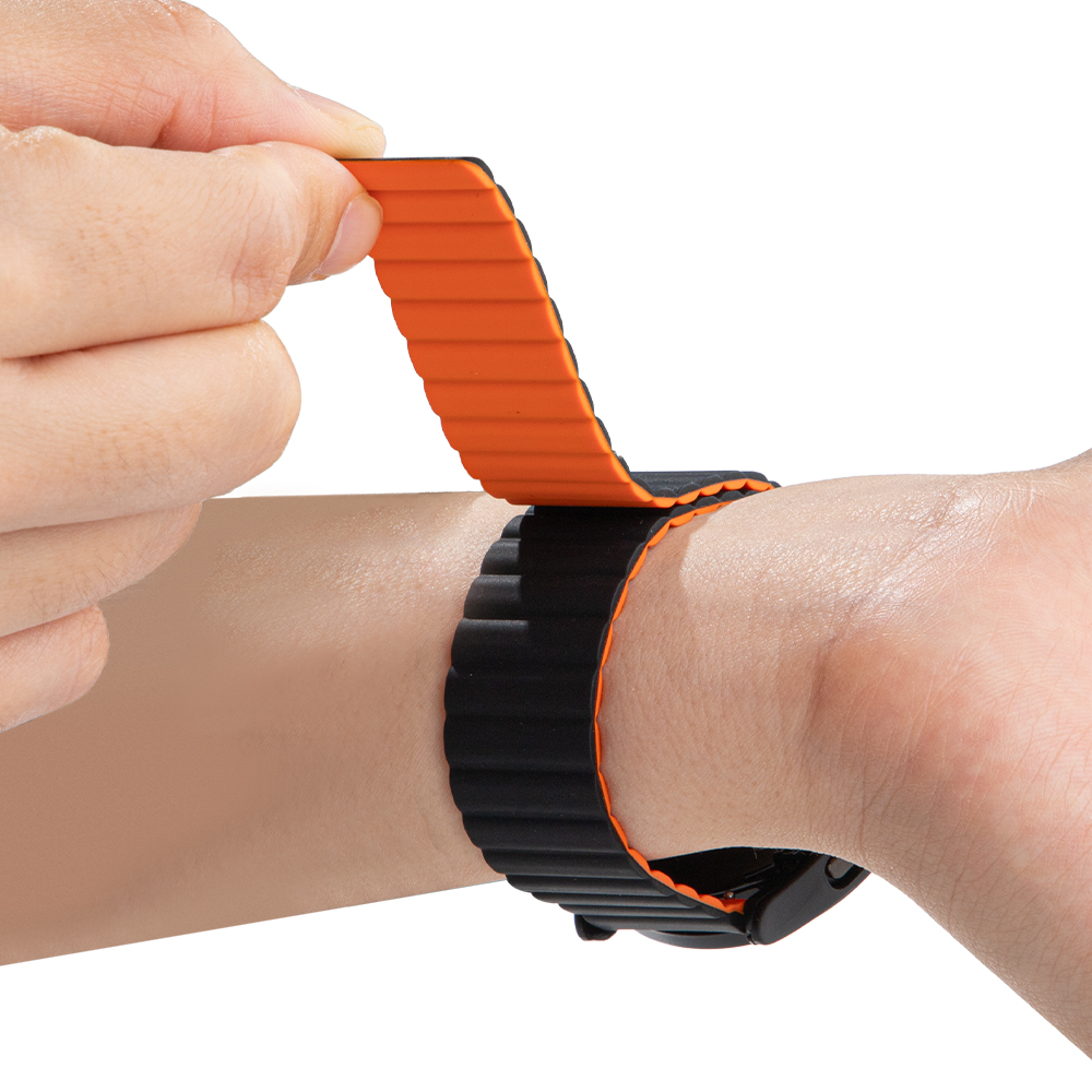 갤럭시워치7 스트랩 갤럭시 워치6 5 4 프로 마그네틱 실리콘 밴드 시계줄 줄질 호환 클래식