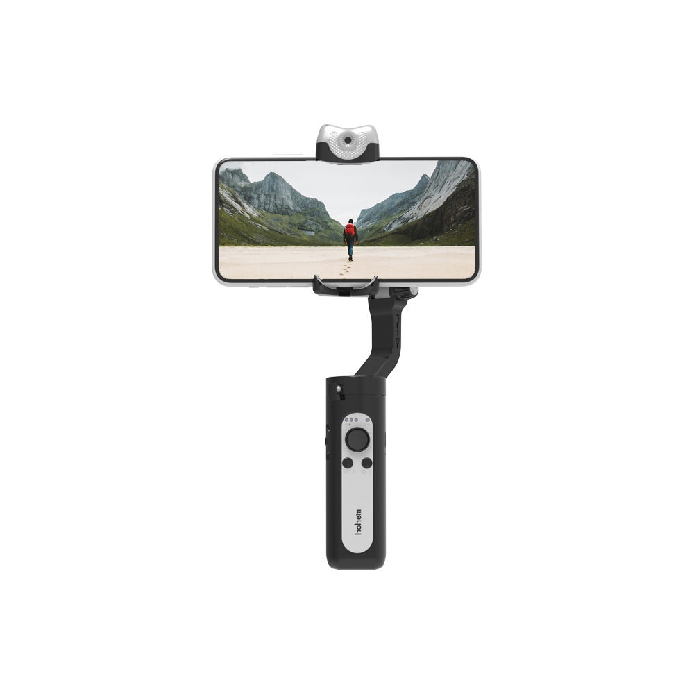 HOHEM iSteady V2 360도 오토트레킹 AI카메라 미지짐벌 블랙 - 상품 이미지