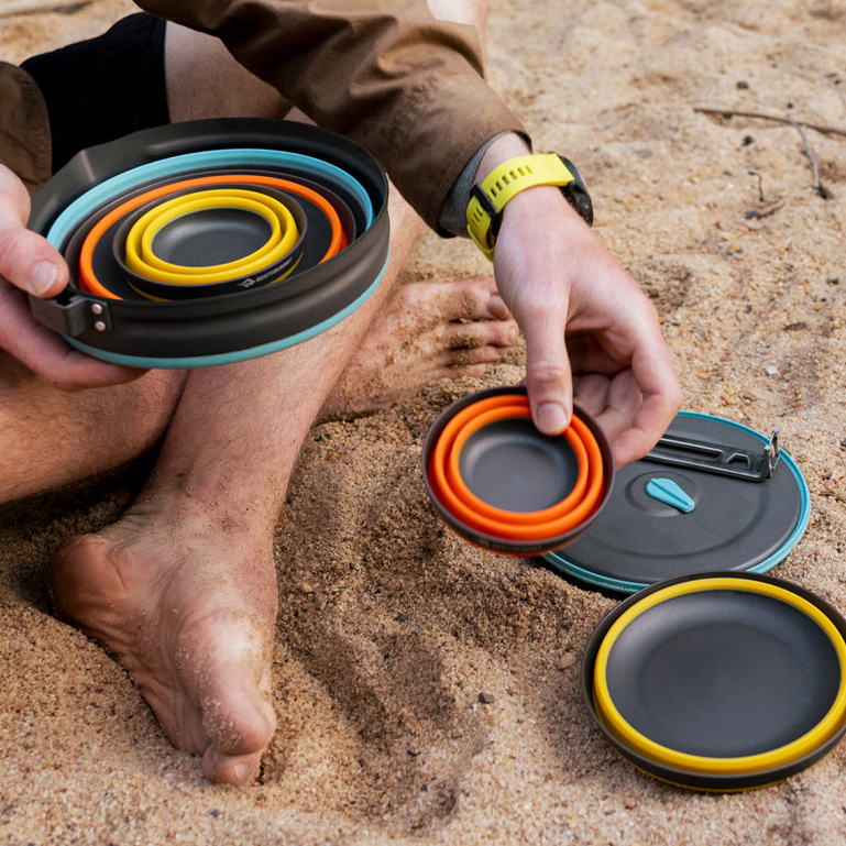 씨투써밋 프론티어 접이식 컵 캠핑 백패킹 폴딩 잔 등산 물컵 커피잔 실리콘 휴대용 경량