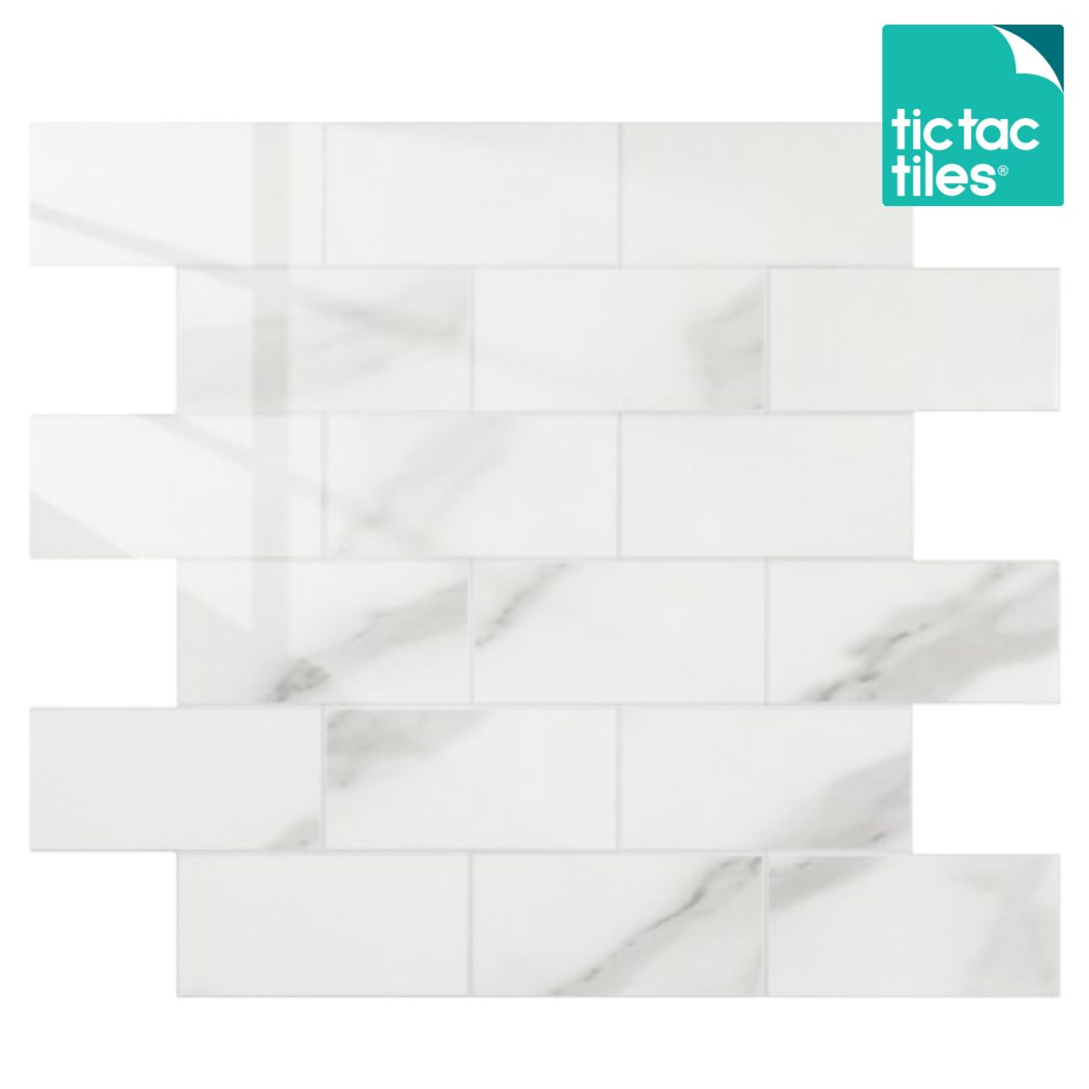 틱택 듀러블타일 6가지패턴 붙이는 주방 스티커타일 DIY 셀프인테리어