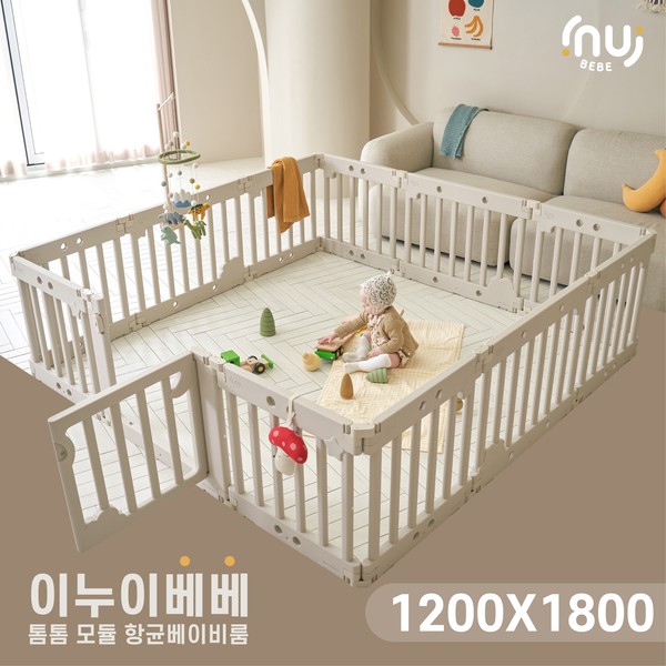 [이누이베베]톰톰 모듈 베이비룸 10P SET(1200x1800) : 보리보리mall