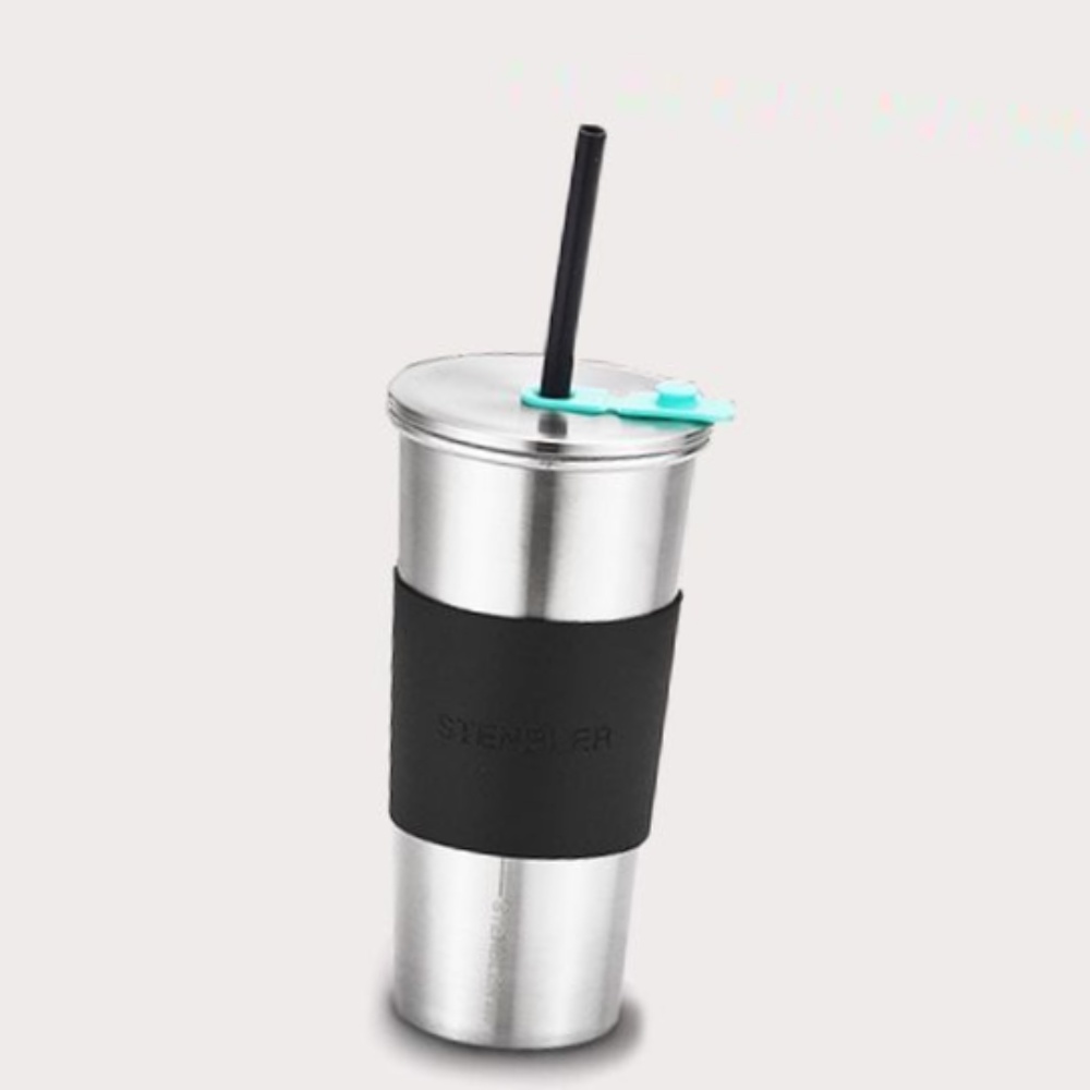 스텐텀블러 워터보틀 티텀블러 빨대텀블러 460ml - 상품 이미지