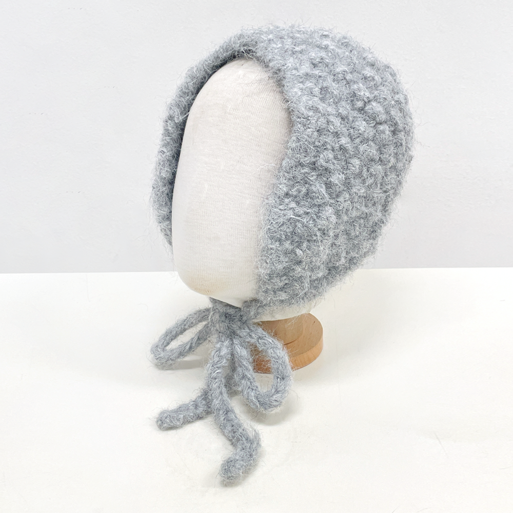 빅콤보 울 양모 니트 귀도리 남자 여성 겨울 방한 털 귀마개