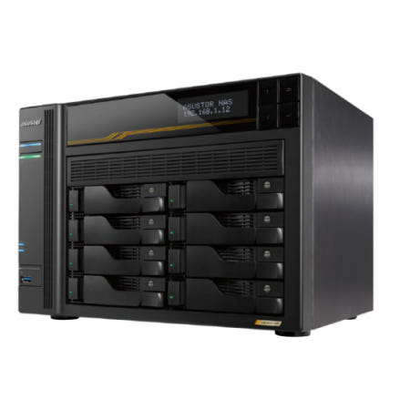 ASUSTOR LOCKERSTOR 8 Gen3 AS6808T SEAGATE IRONWOLF PRO HDD 192TB(24TBX8) 라스코