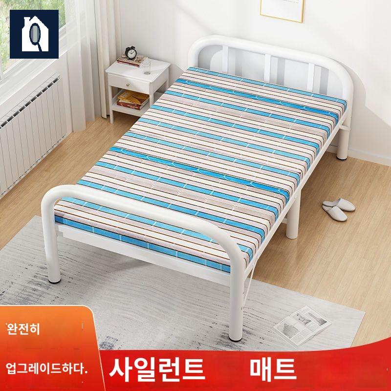 원룸 고시원 싱글 매트리스 요양원 자취방 미니 침대 - 상세 이미지 2