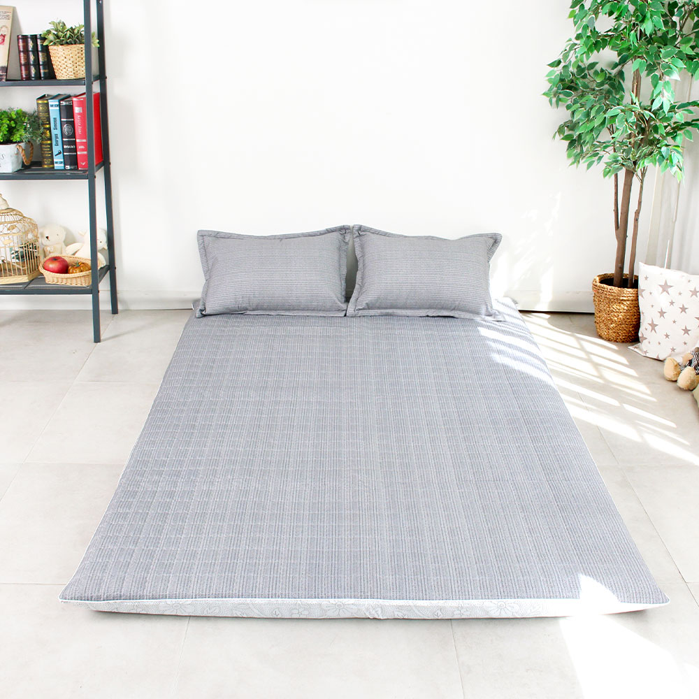 아르떼베딩 올인 요매트(요커버+솜매트) 바닥에까는 미끄럼방지 누빔 5cm SS/Q