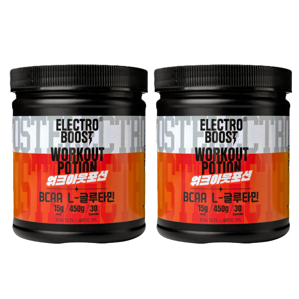 [1+1]타트체리맛 아미노산 BCAA L-글루타민 일렉트로 부스트 워크아웃 포션 두달분