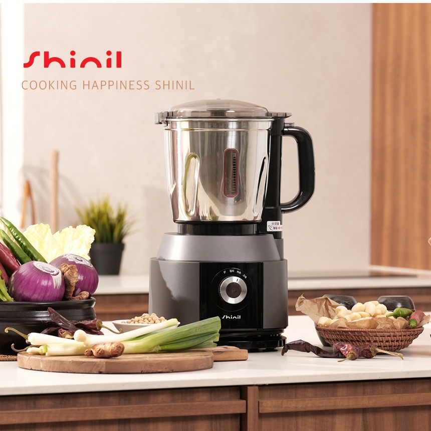 김장용 믹서기 저소음 신일 대형 믹서기 대용량 분쇄기 얼음갈리는 스텐 믹서기 주스 4L