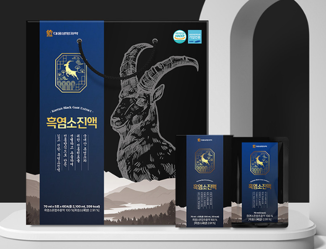 성분 고려 흑염소진액 엑기스 30포 황제